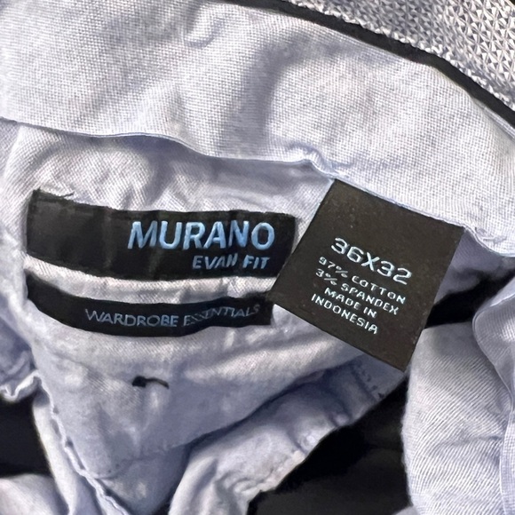 Murano Men’s Black Slack Pants - Picture 5 of 6